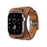 Ремешок Hermes для Apple Watch 42mm En Selle — золотисто-коричневый (Gold)