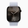 Apple Watch Series 10 46mm, Slate Titanium Case with Sport Loop - Blue Cloud