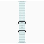 Apple Ocean Band 49mm Black Titanium Finish - Ice Blue (Голубой)