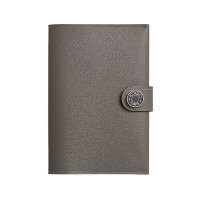 Обложка для паспорта Hermes  Gris Meyer (Серый)