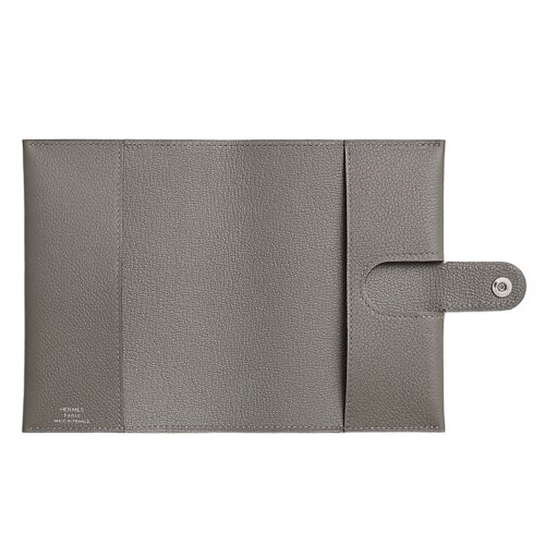 Обложка для паспорта Hermes  Gris Meyer (Серый)