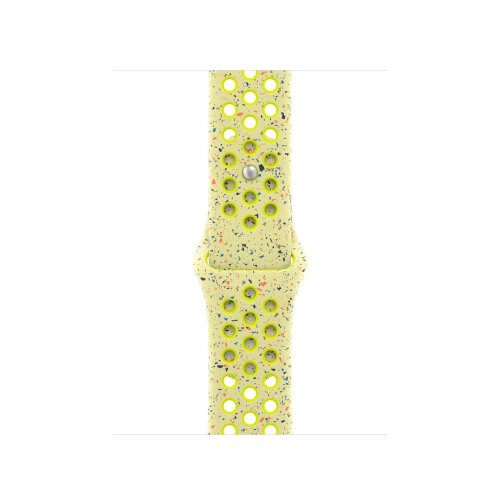 Спортивный ремешок для Apple Watch 42mm Nike Sport Band (M/L) - Желтый (Volt Splash)