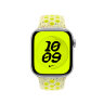 Спортивный ремешок для Apple Watch 42mm Nike Sport Band (M/L) - Желтый (Volt Splash)