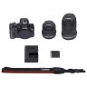 Canon EOS R50 Mirrorless Camera, Black + RF-S 18-45mm IS STM Lens + RF-S 55-210mm IS STM Lens