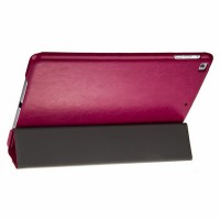Кожаный чехол для iPad Air Hoco Crystal розовый