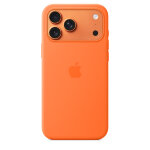 Силиконовый чехол для iPhone 17 Pro Max с MagSafe - Оранжевый (Orange) Силиконовый чехол для iPhone 17 Pro Max с MagSafe - Оранжевый (Orange)