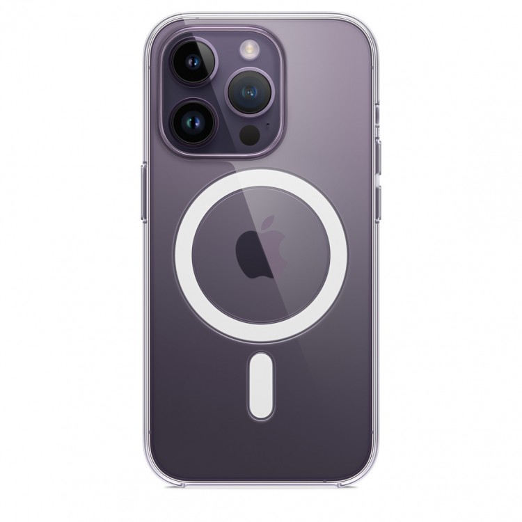 Прозрачный чехол MagSafe для iPhone 14 Pro