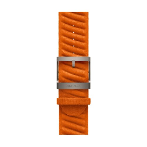 Ремешок Hermes для Ultra 3 En Mer 49mm - Оранжевый (Orange)
