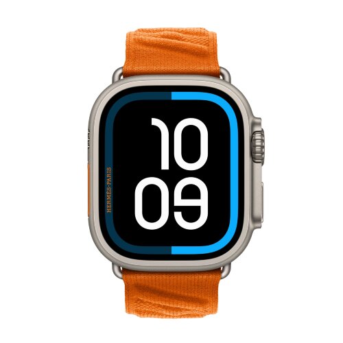 Ремешок Hermes для Ultra 3 En Mer 49mm - Оранжевый (Orange)
