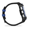Умные часы Garmin Instinct 3 50mm, Solar, Whitestone, Black/Bolt Blue Band