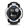 Умные часы Garmin Instinct 3 50mm, Solar, Whitestone, Black/Bolt Blue Band