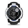 Умные часы Garmin Instinct 3 50mm, Solar, Whitestone, Black/Bolt Blue Band
