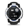 Умные часы Garmin Instinct 3 50mm, Solar, Whitestone, Black/Bolt Blue Band