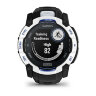 Умные часы Garmin Instinct 3 50mm, Solar, Whitestone, Black/Bolt Blue Band