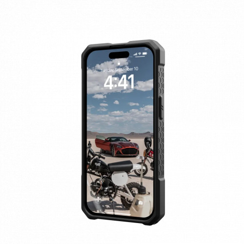 Защитный чехол Uag Monarch для iPhone 15 с MagSafe - Черный (Black)