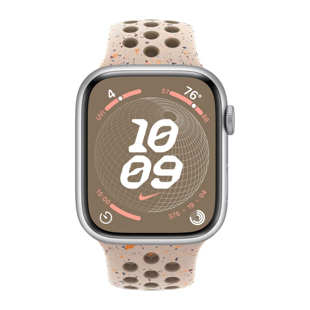 Apple Watch 9 Aluminum Silver 41mm Starlight Nike Sport Band