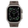 Apple Watch Ultra 4 Hermes 49mm, спортивный ремешок Scub’H Diving серого цвета