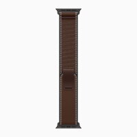 Ремешок для Apple Watch Ultra 49mm Trail Loop Black Titanium (M/L) - Dark Umber (Коричневый)