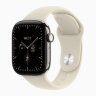Apple Watch Series 12 46mm, Natural Titanium Case with Sport Band - Sand