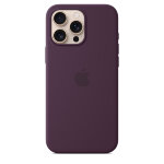 Силиконовый чехол для iPhone 16 Pro Max с MagSafe - Plum (Бордовый)