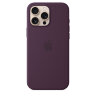 Силиконовый чехол для iPhone 16 Pro Max с MagSafe - Plum (Бордовый)