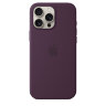 Силиконовый чехол для iPhone 16 Pro Max с MagSafe - Plum (Бордовый)