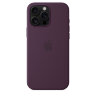 Силиконовый чехол для iPhone 16 Pro Max с MagSafe - Plum (Бордовый)