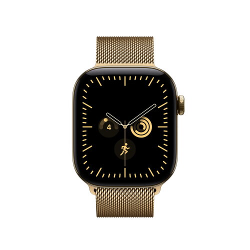 Apple Milanese Loop 46mm для Apple Watch (S/M) - Radiant Gold (Сияющее золото)