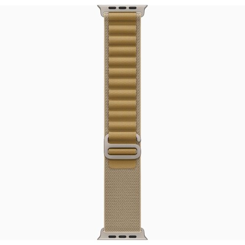 Apple Watch Ultra 2 49mm Titanium Case with Tan Alpine Loop (Medium)
