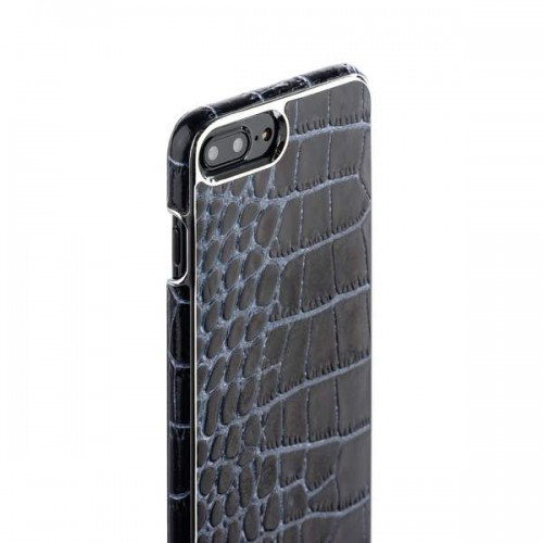 Накладка кожаная XOOMZ для iPhone 8 Plus и 7 Plus - Черная