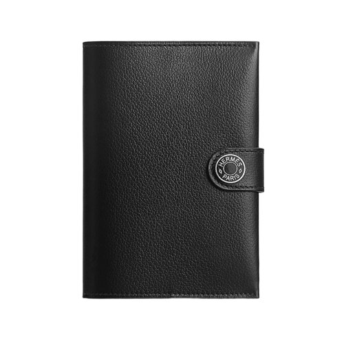 Обложка для паспорта Hermes  Noir (Черный)