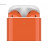 AirPods 2 оранжевые глянцевые с беспроводным футляром (2019)