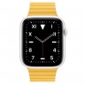 Apple Watch Edition Series 5 Ceramic, 44 мм Cellular + GPS, лимонный кожаный браслет