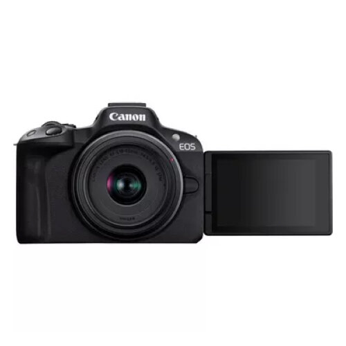 Canon EOS R50 Mirrorless Camera Content Creator Kit, Black