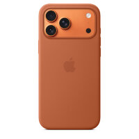 Силиконовый чехол для iPhone 17 Pro Max с MagSafe - Терракотовый/Оранжевый (Terra Cotta)