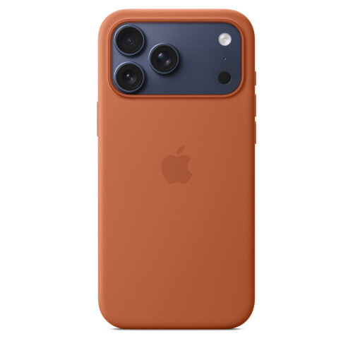 Силиконовый чехол для iPhone 17 Pro Max с MagSafe - Терракотовый/Оранжевый (Terra Cotta)