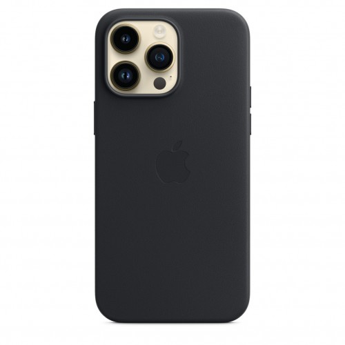 Кожаный чехол для iPhone 14 Pro с MagSafe - "Тёмная ночь"