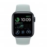 Apple Watch SE (2022) 40mm, Midnight Aluminum Case with Sport Band - Succulent