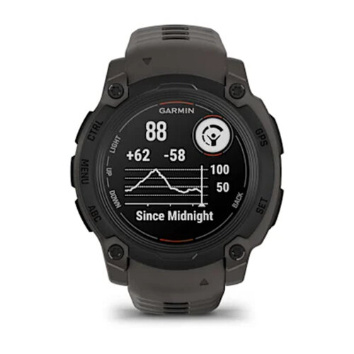 Умные часы Garmin Instinct E 40mm, Black, Charcoal Band
