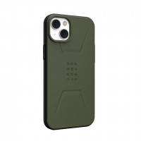 Защитный чехол с поддержкой MagSafe Uag Civilian для iPhone 14 Plus - Оливково-серый (Olive Drab)