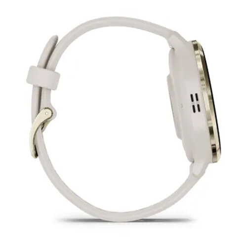Умные часы Garmin Venu 3S 41mm Soft Gold Stainless Steel Bezel Ivory Case Silicone Band