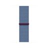 Apple Watch SE (2023) 44mm, Silver Aluminum Case with Sport Loop - Winter Blue (Голубой)