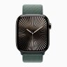 Apple Watch Series 10 46mm, Slate Titanium Case with Sport Loop - Lake Green