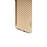 Чехол-накладка карбоновая Coblue 4D для iPhone X - Золоистый