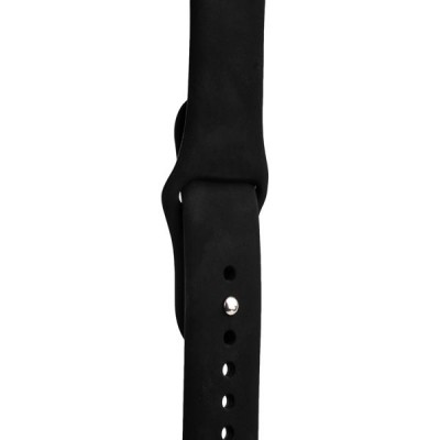 Ремешок спортивный для Apple Watch 42мм W3 Sport Band (Черный)
