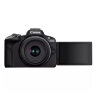 Canon EOS R50 Mirrorless Camera, Black + RF-S 18-45mm F4.5-6.3 IS STM Lens + Backpack + SD Card + Spare Battery