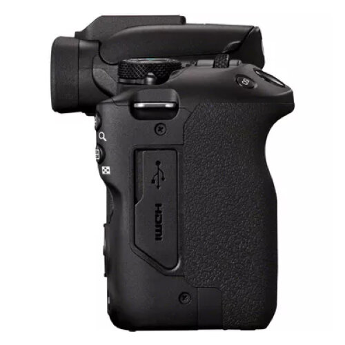 Canon EOS R50 Mirrorless Camera, Black + RF-S 18-45mm F4.5-6.3 IS STM Lens + Backpack + SD Card + Spare Battery