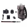 Canon EOS R50 Mirrorless Camera, Black + RF-S 18-45mm F4.5-6.3 IS STM Lens + Backpack + SD Card + Spare Battery