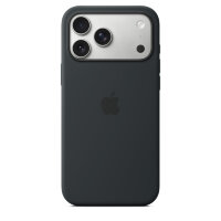 Силиконовый чехол для iPhone 17 Pro Max с MagSafe - Черный (Black)
