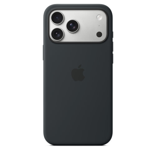 Силиконовый чехол для iPhone 17 Pro Max с MagSafe - Черный (Black)